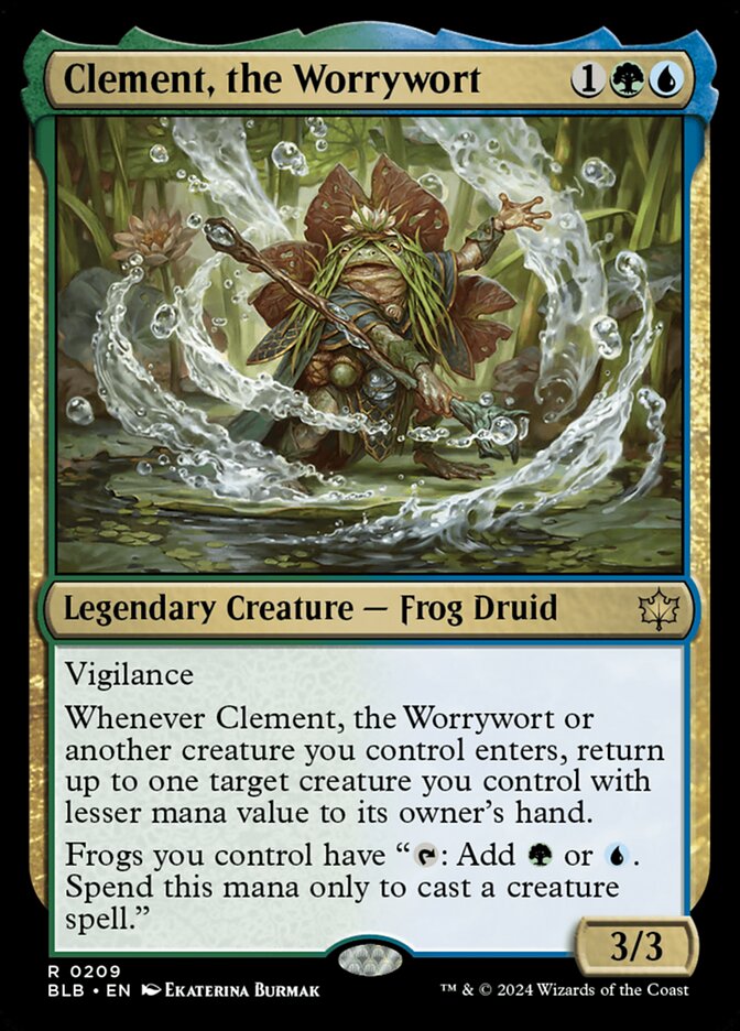 Clement, the Worrywort - Bloomburrow 209