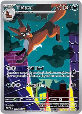 Thievul - Pitch Black 092/084 (Foil) - Near Mint