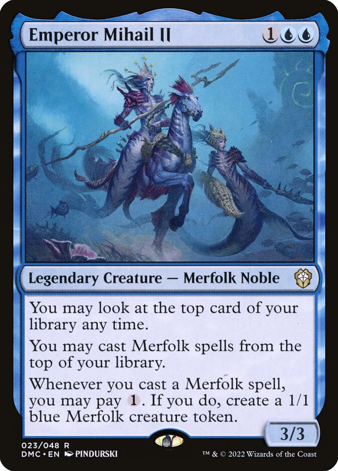 Emperor Mihail II - Dominaria United Commander 23