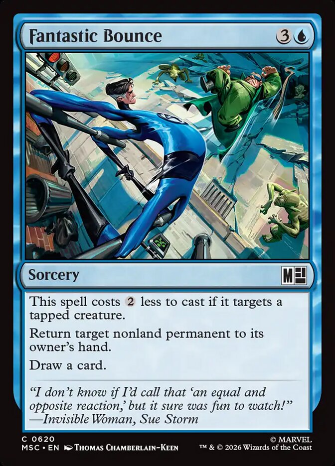Fantastic Bounce - Marvel Super Heroes Commander 620 (Foil)