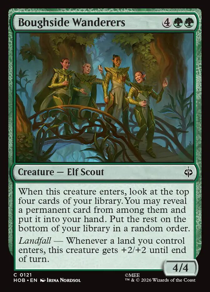 Boughside Wanderers - The Hobbit 121 (Foil)