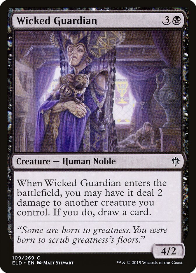 Wicked Guardian - Throne of Eldraine 109 (Foil)