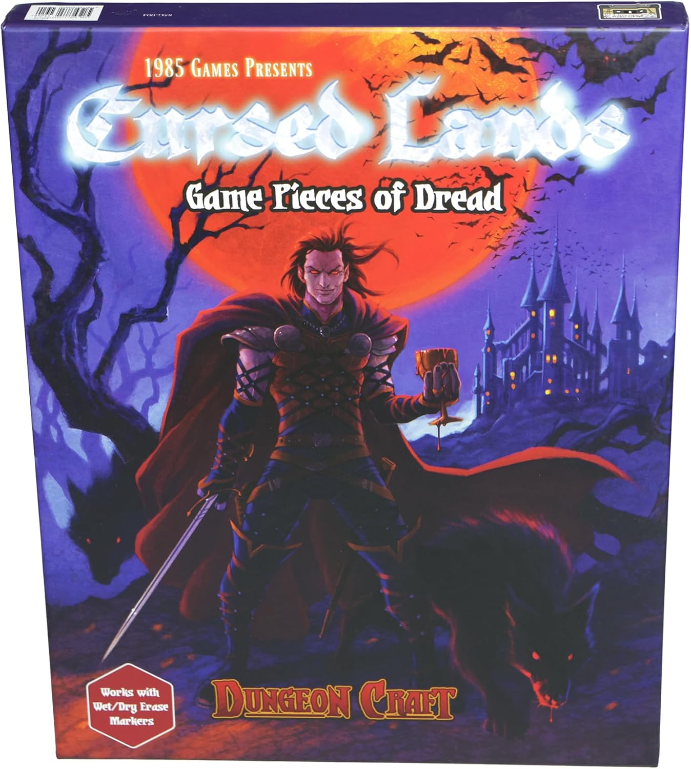 Dungeon Craft: Cursed Lands Game Pieces of Dread (In Box)