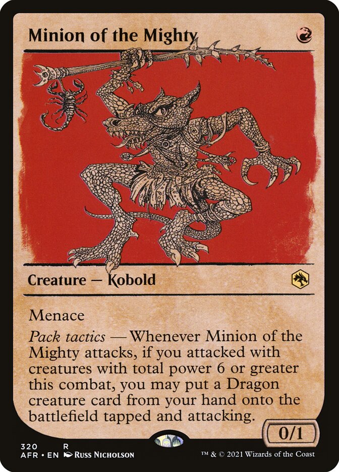 Minion of the Mighty - AFR 320