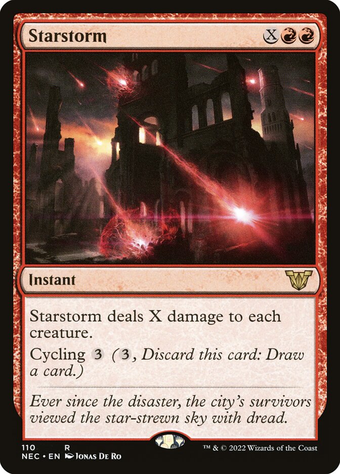 Starstorm - Neon Dynasty Commander 110