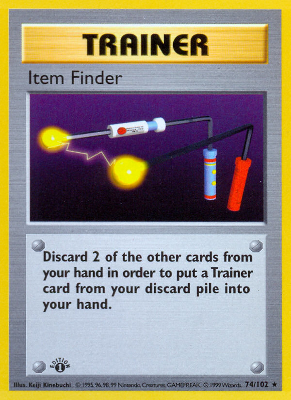 Item Finder - Base Set (Unlimited) 74 - Heavily Played - Ungraded