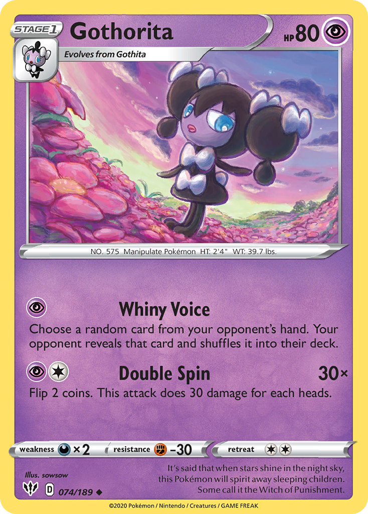 Gothorita - Darkness Ablaze 074/189