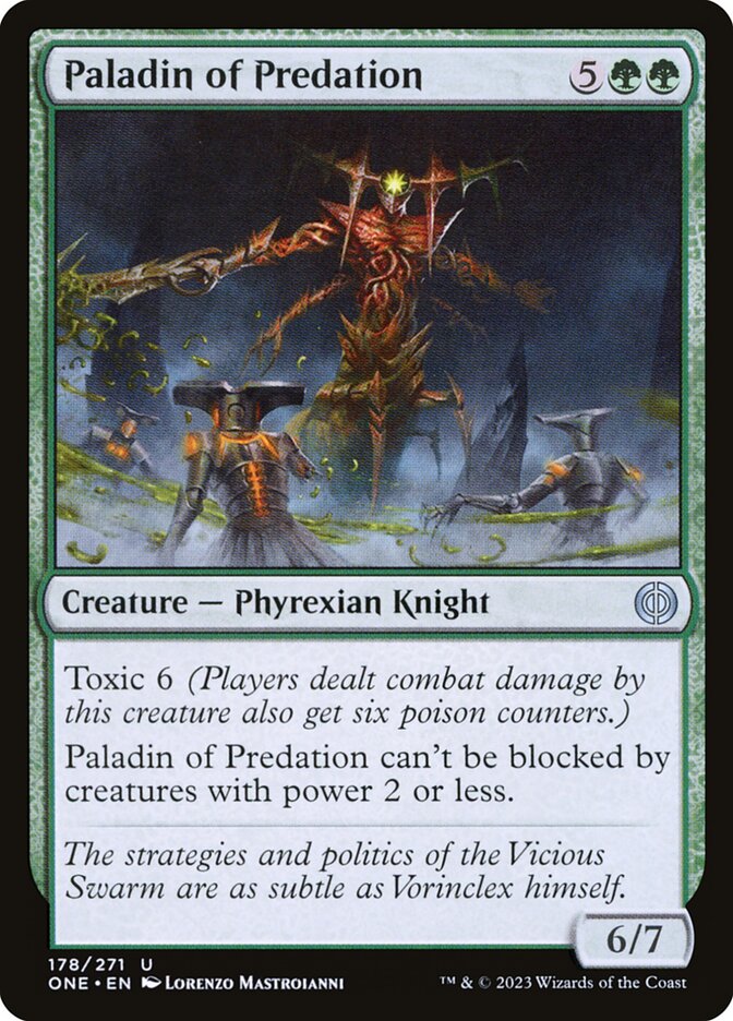 Paladin of Predation - Phyrexia: All Will Be One 178