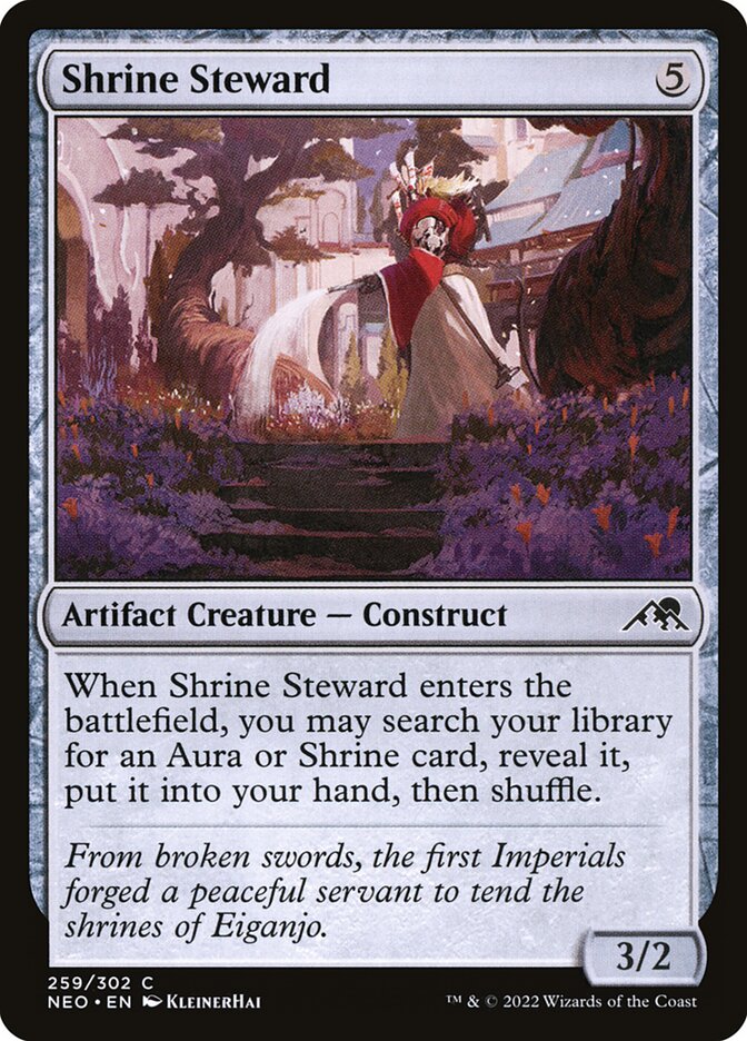 Shrine Steward - Kamigawa: Neon Dynasty 259