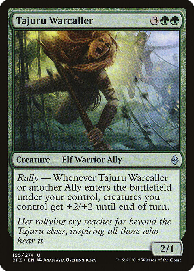 Tajuru Warcaller - Battle for Zendikar 195