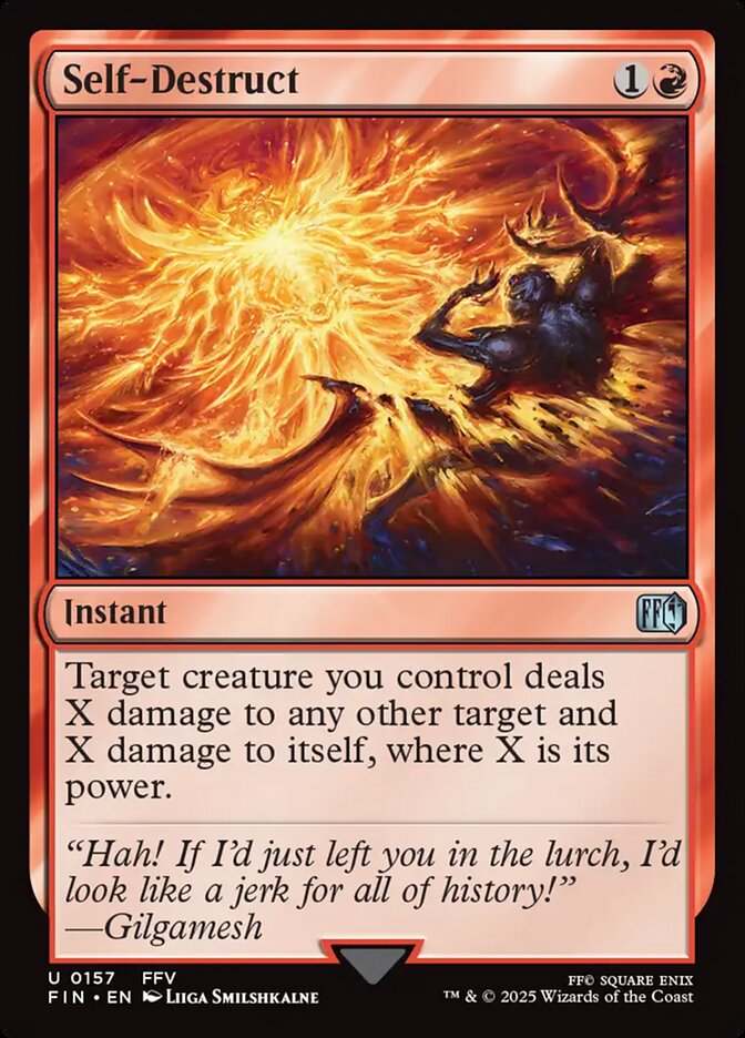 Self-Destruct - FIN 157 (Foil)