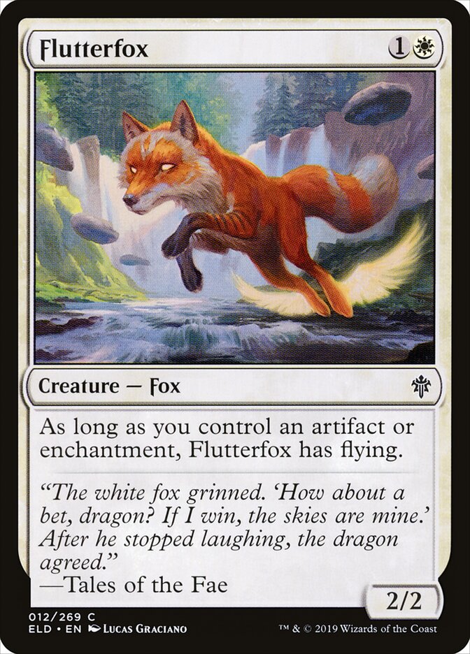 Flutterfox - Throne of Eldraine 12 (Foil)