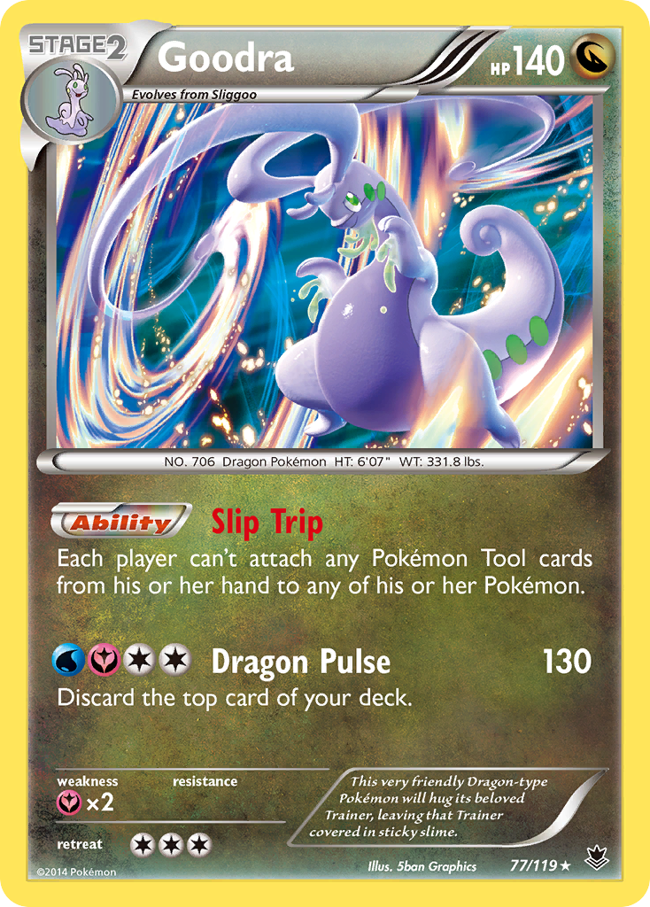 Goodra - Phantom Forces 77 (Foil) - Near Mint