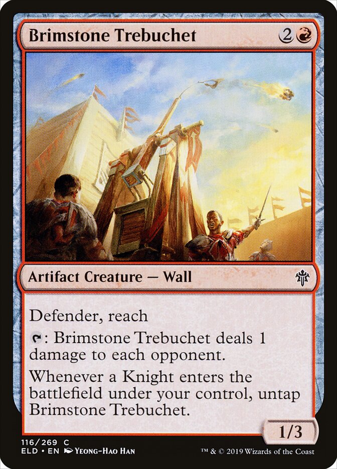 Brimstone Trebuchet - Throne of Eldraine 116 (Foil)