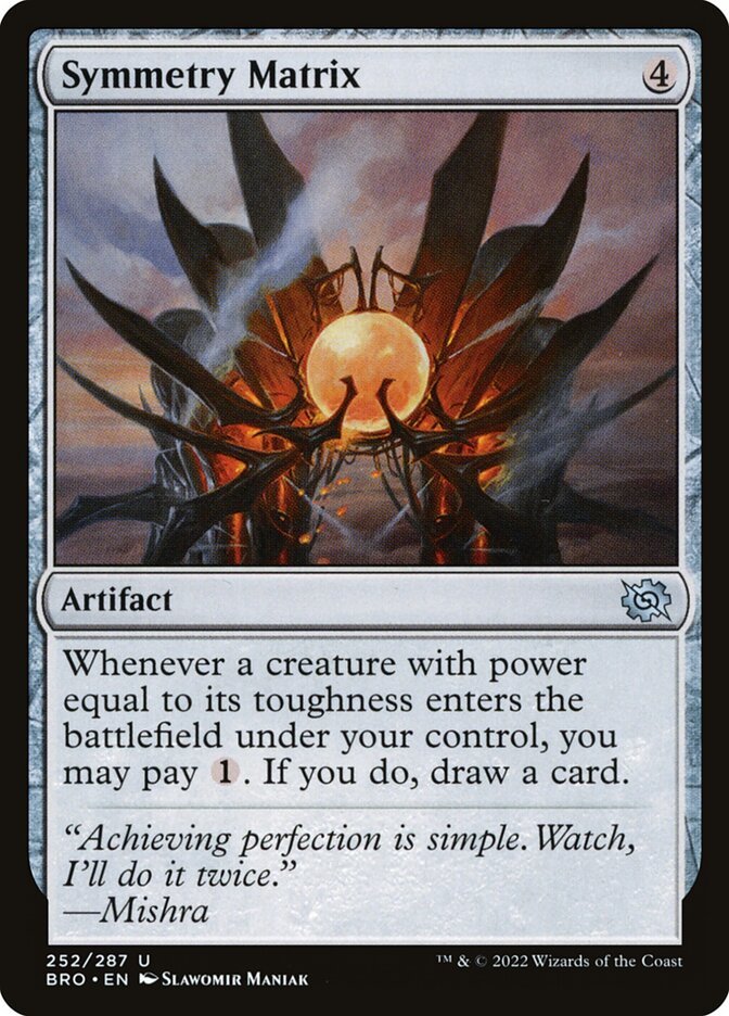 Symmetry Matrix - BRO 252 (Foil)