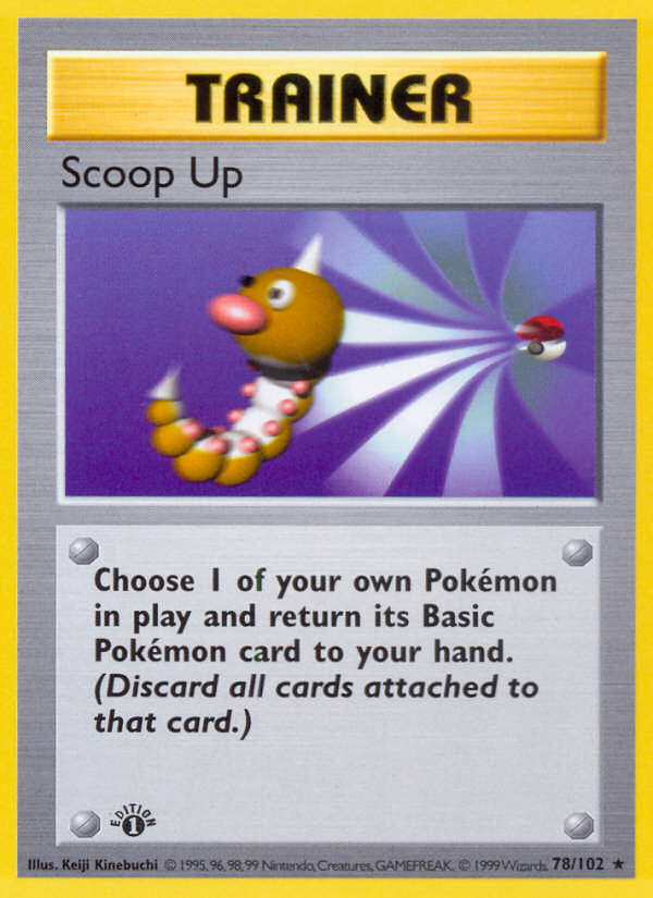 Scoop Up - Base Set (Unlimited) 78 - Heavily Played - Ungraded