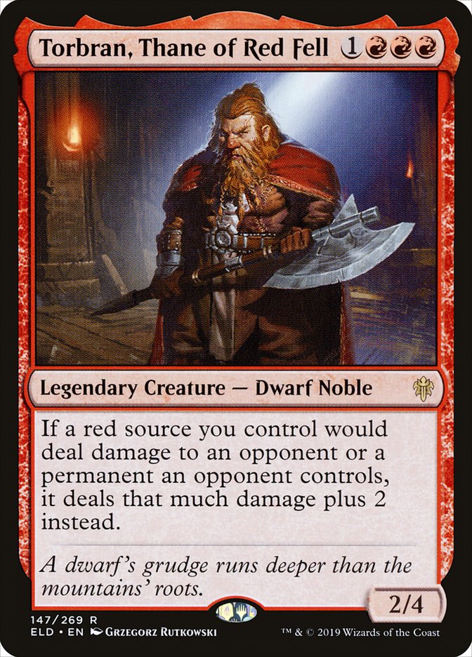Torbran, Thane of Red Fell - Throne of Eldraine 147