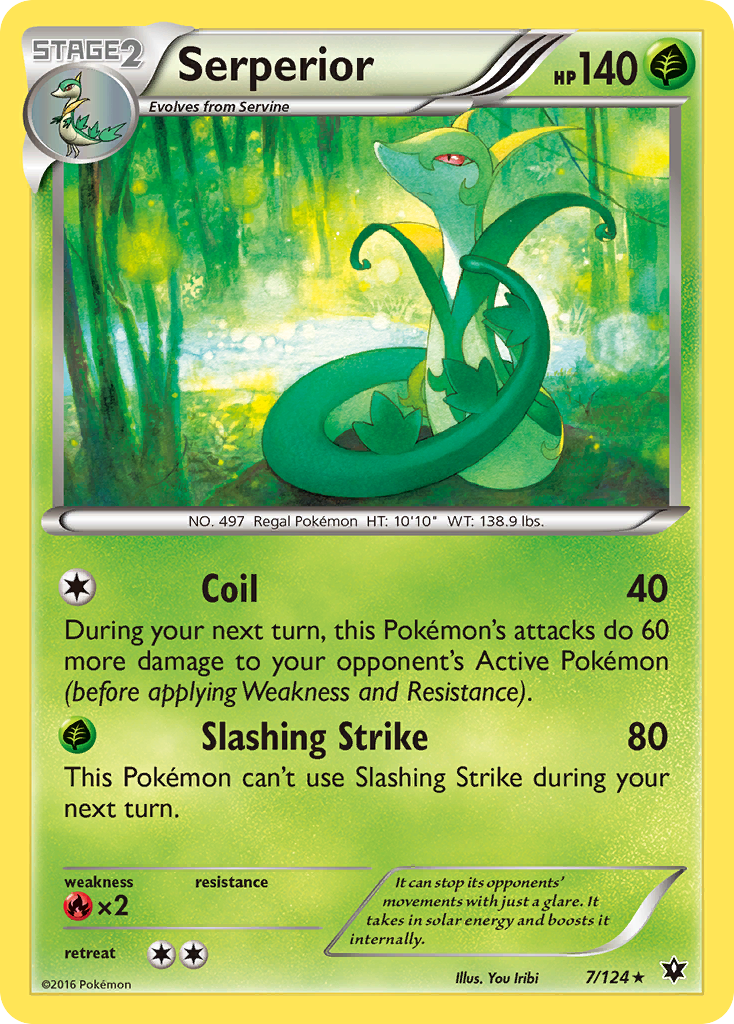 Serperior - Fates Collide 7 - Near Mint