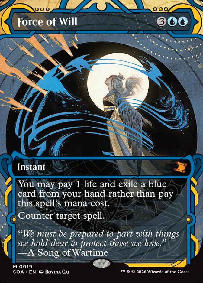 Force of Will - Secrets of Strixhaven Mystical Archive 19