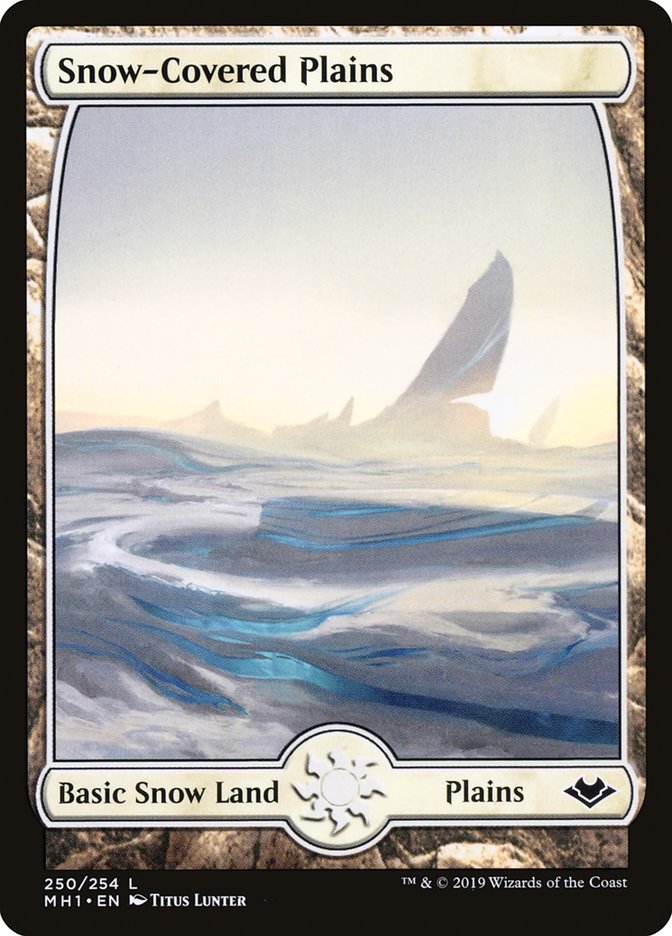 Snow-Covered Plains - Modern Horizons 250 (Foil)