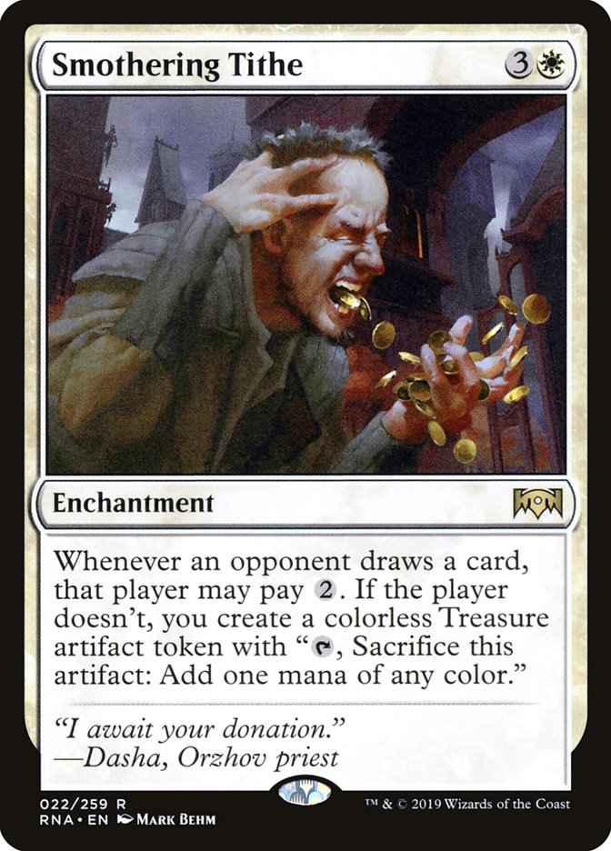 Smothering Tithe - Ravnica Allegiance 22