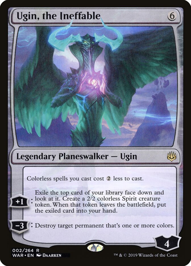 Ugin, the Ineffable - War of the Spark 2