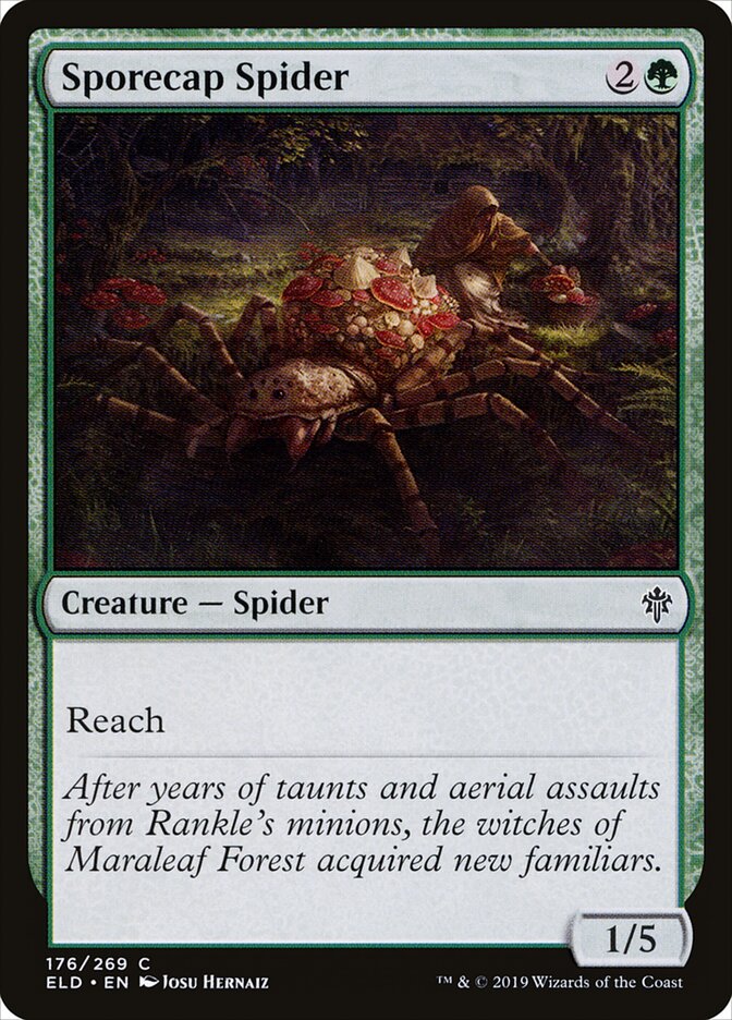 Sporecap Spider - Throne of Eldraine 176 (Foil)