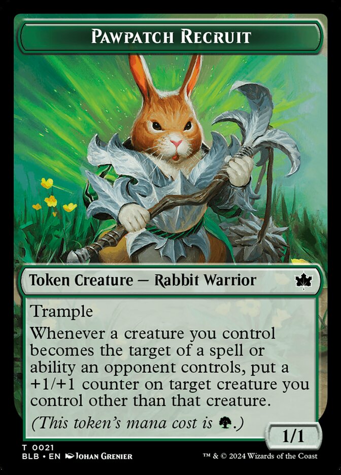 Pawpatch Recruit - TBLB 21