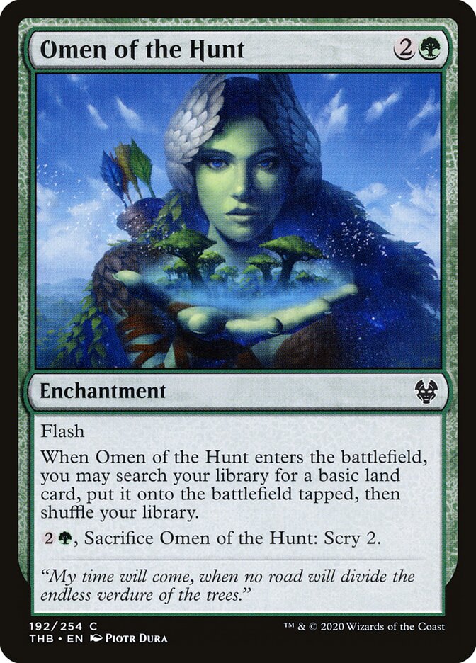Omen of the Hunt - Theros Beyond Death 192