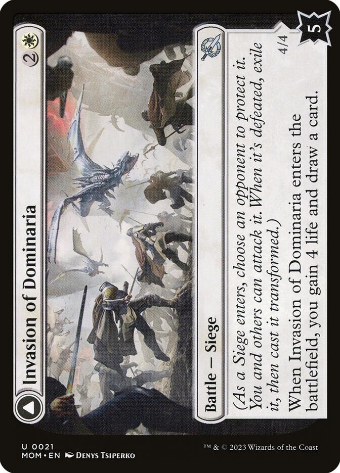 Invasion of Dominaria // Serra Faithkeeper - MOM 21 (Foil)