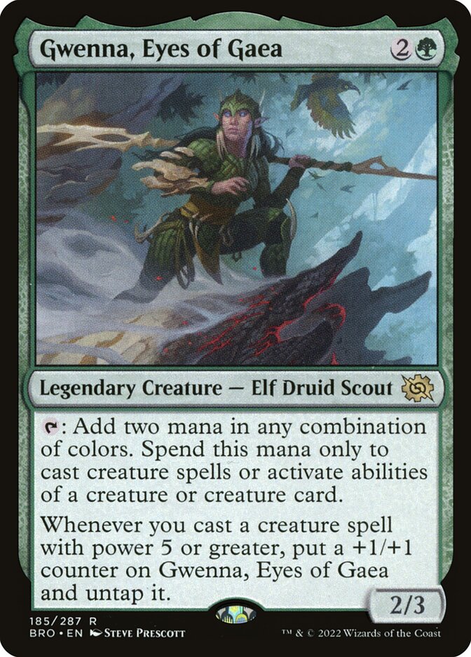 Gwenna, Eyes of Gaea - BRO 185