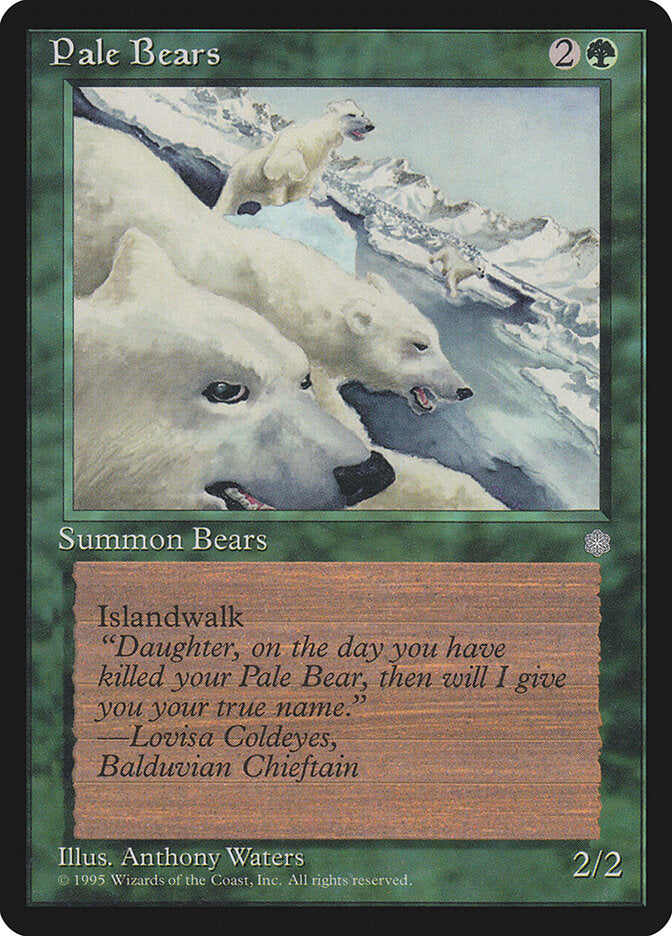 Pale Bears - Ice Age 256