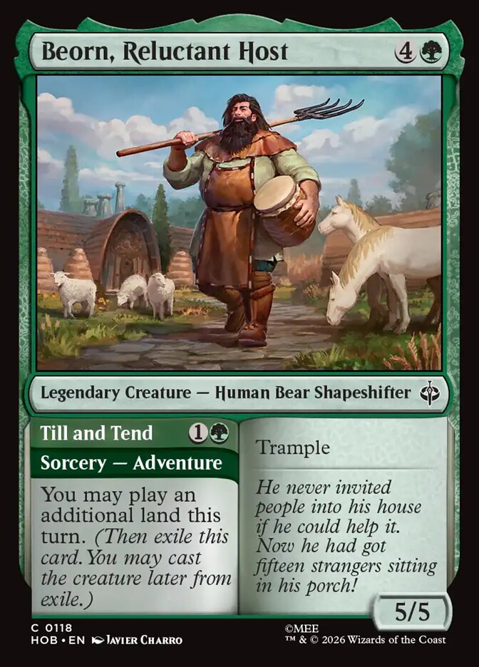 Beorn, Reluctant Host - The Hobbit 118