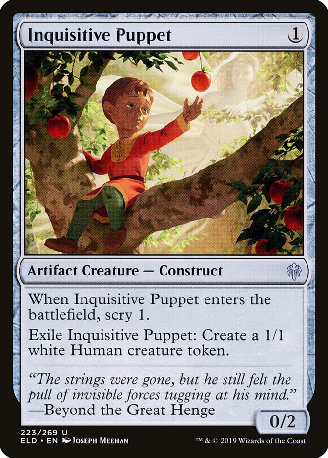 Inquisitive Puppet - Throne of Eldraine 223 (Foil)