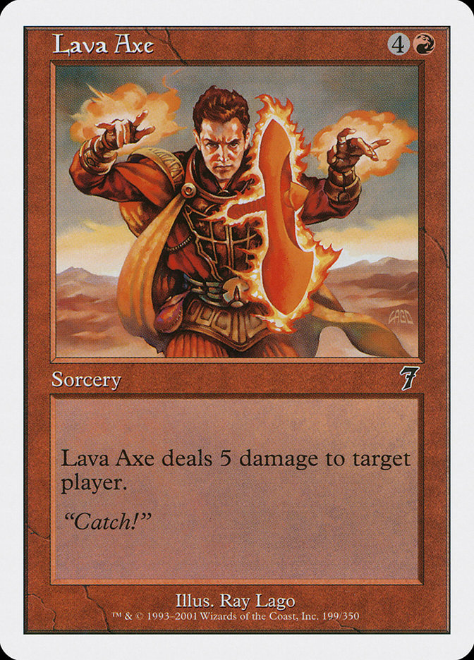 Lava Axe - 7ED 199