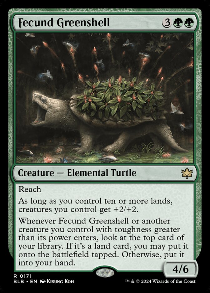 Fecund Greenshell - BLB 171
