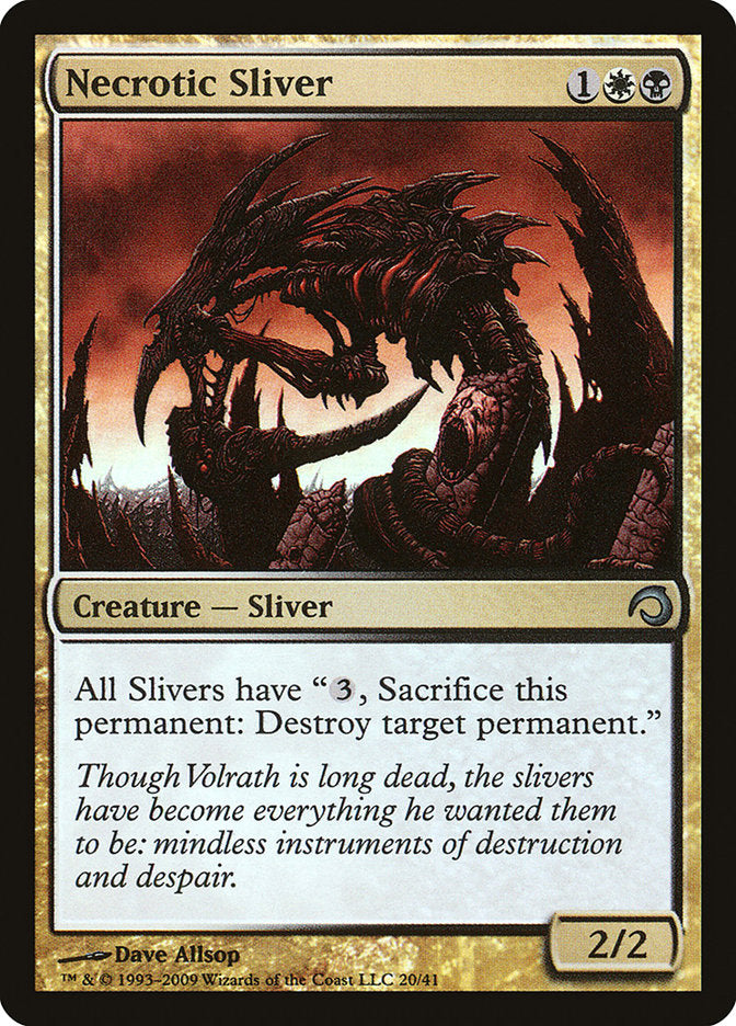 Necrotic Sliver - H09 20 (Foil)