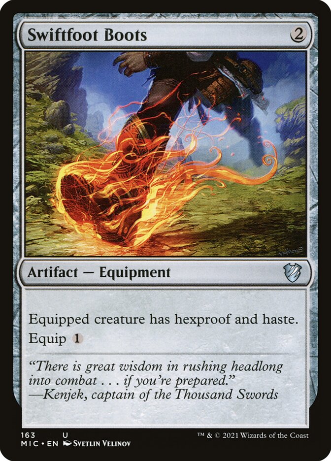 Swiftfoot Boots - Midnight Hunt Commander 163