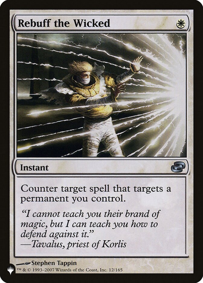 Rebuff the Wicked - PLST PLC-12