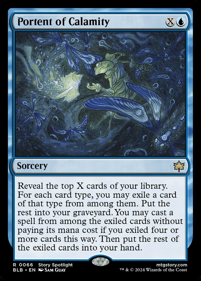 Portent of Calamity - BLB 66 (Foil)