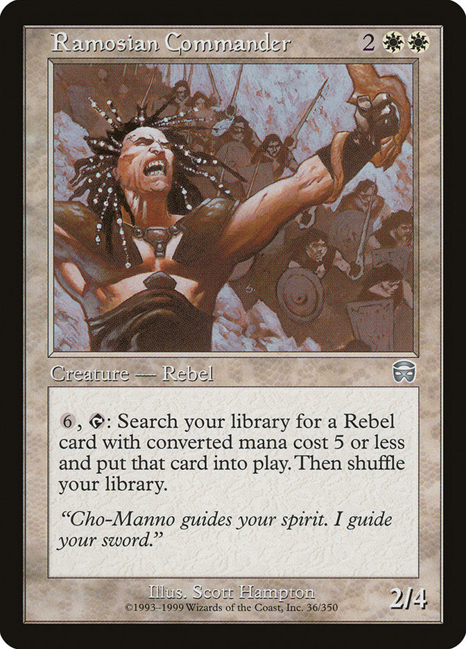 Ramosian Commander - MMQ 36