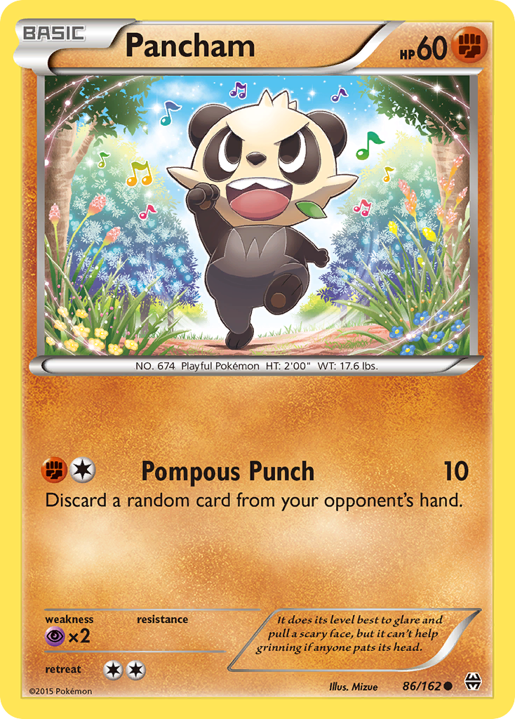 Pancham - XY - BREAKthrough 86/162 - Near Mint