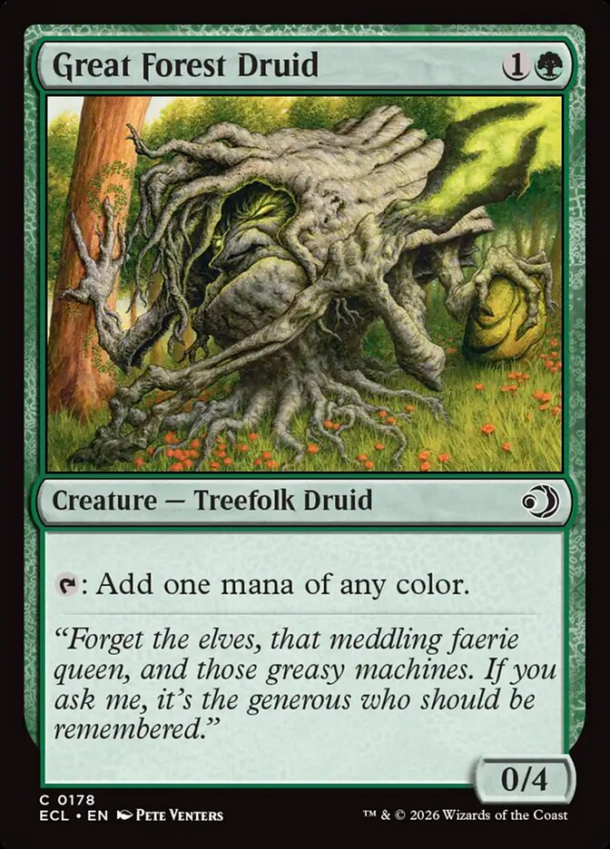 Great Forest Druid - ECL 178