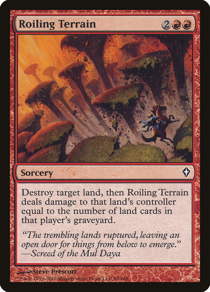 Roiling Terrain - Worldwake 88
