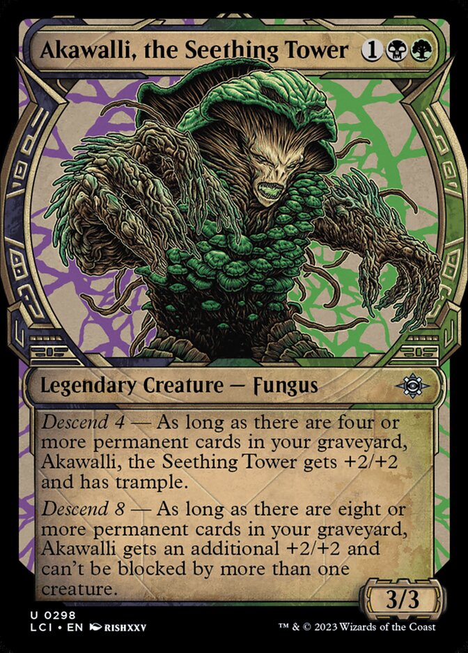 Akawalli, the Seething Tower - The Lost Caverns of Ixalan 298 (Foil)