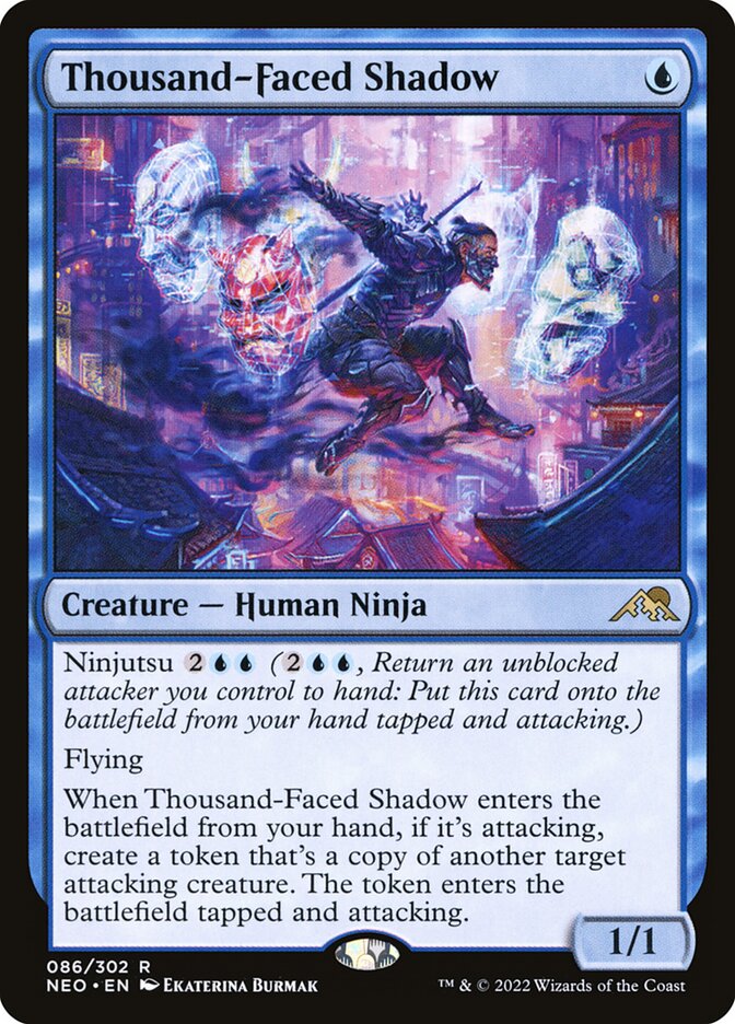 Thousand-Faced Shadow - Kamigawa: Neon Dynasty 86