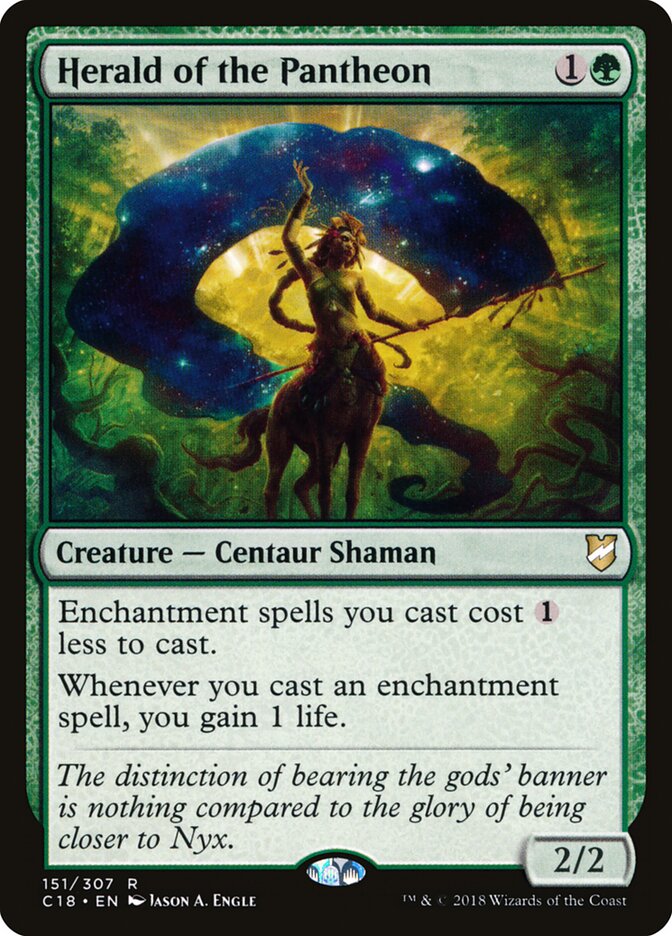 Herald of the Pantheon - Commander 2018 151