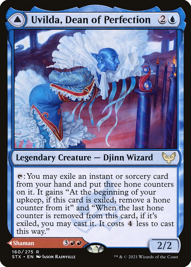 Uvilda, Dean of Perfection // Nassari, Dean of Expression - STX 160