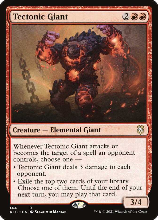 Tectonic Giant - AFC 144