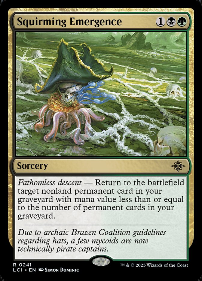 Squirming Emergence - LCI 241